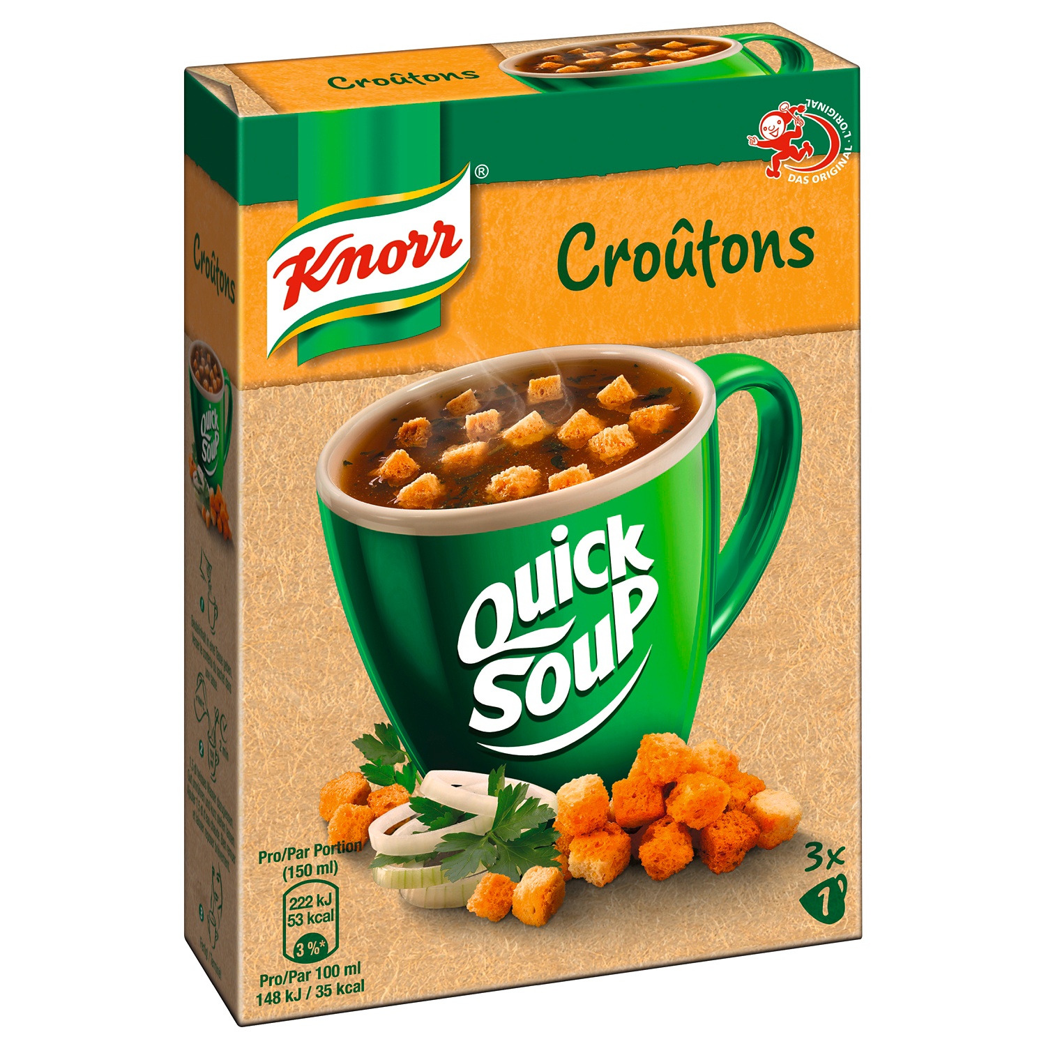 KNORR Quick Soup, Croutons