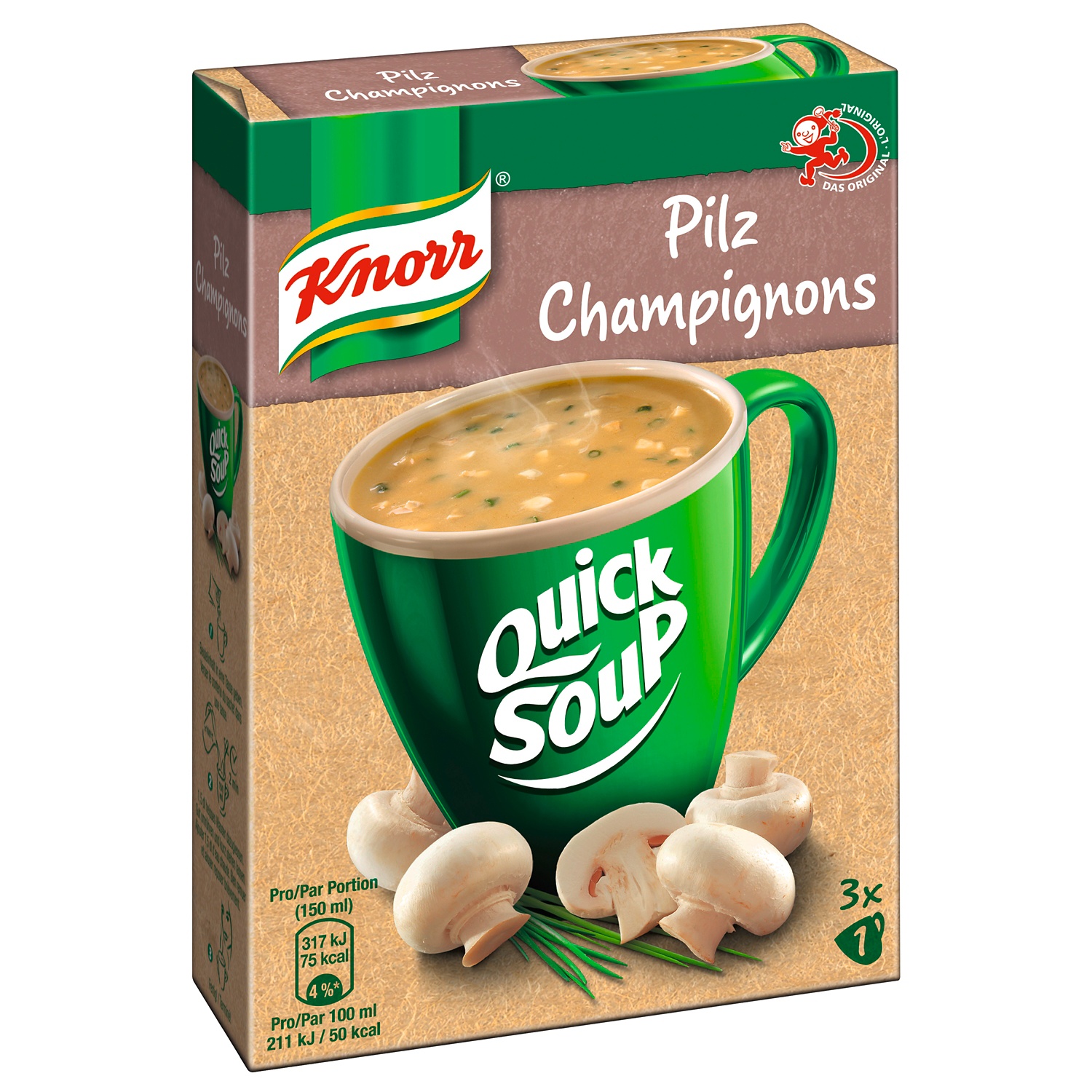 KNORR Quick Soup, Pilz