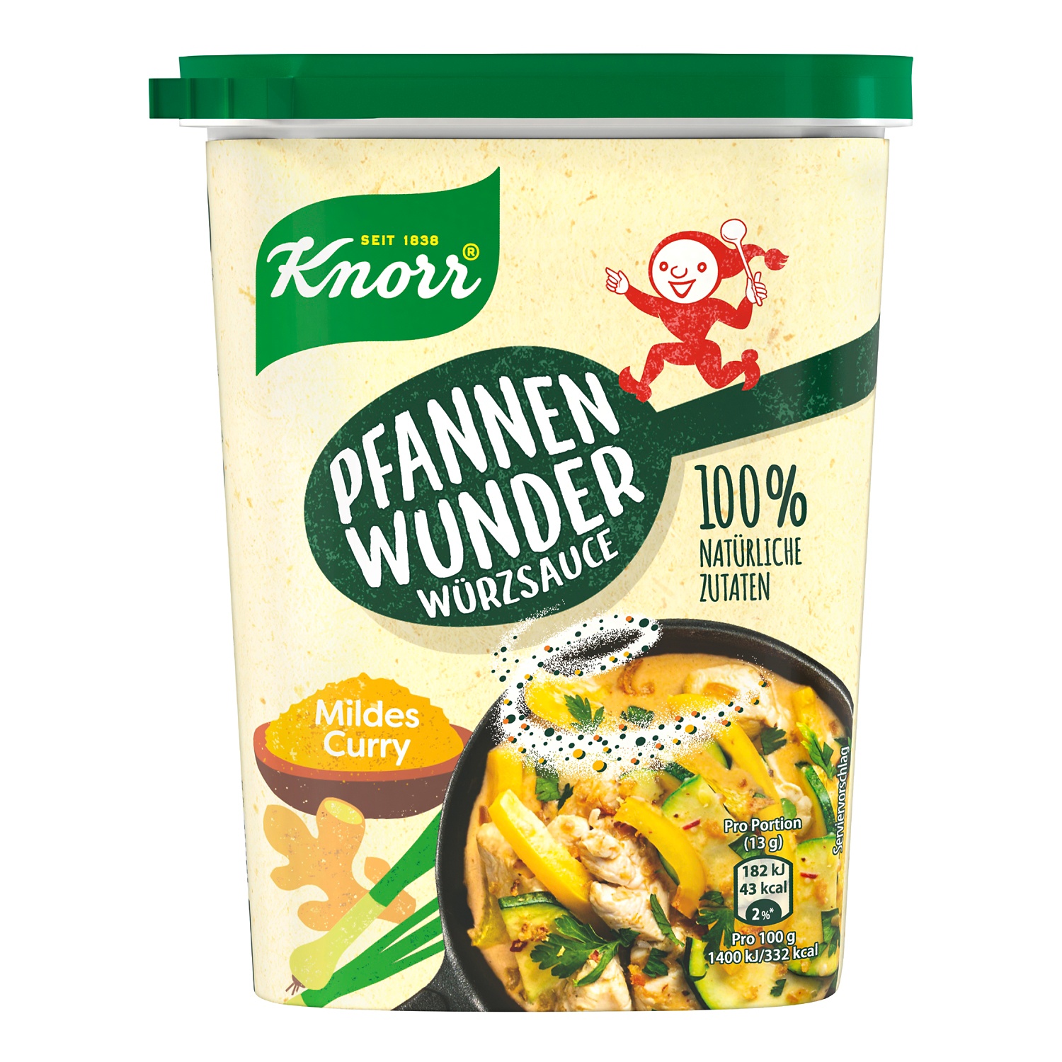 KNORR Pfannenwunder, Mildes Curry ALDI SUISSE