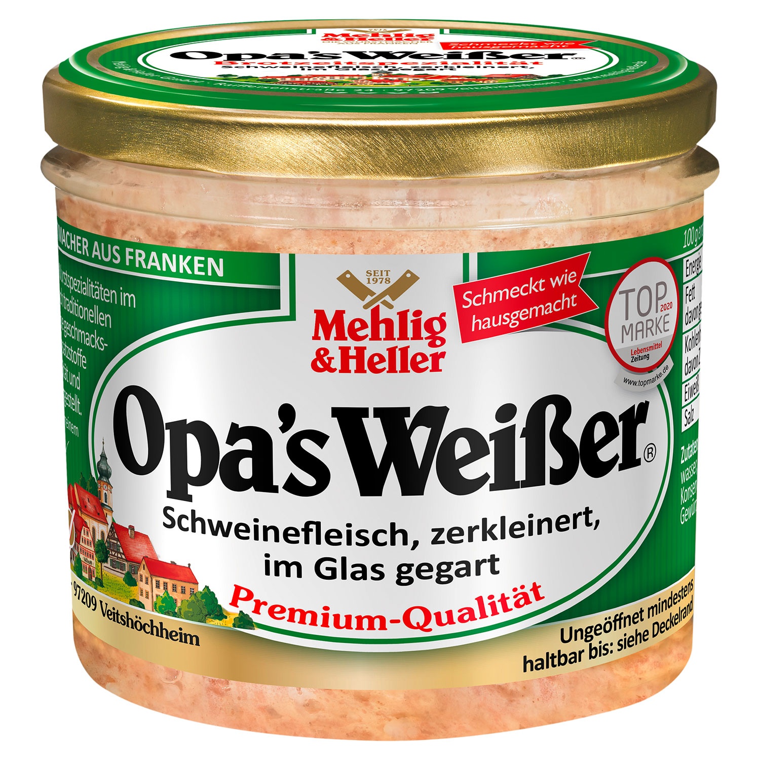 MEHLIG & HELLER Familienwurst 250 g