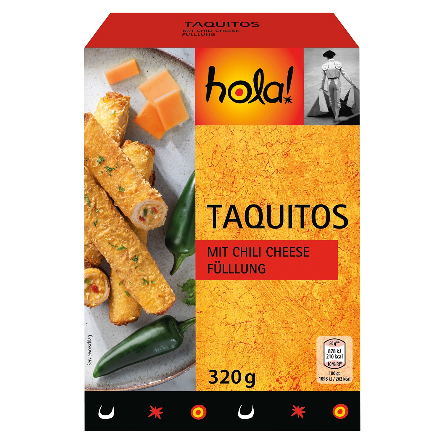 BIENVENIDO MEXIKO Taquitos, Chilli Cheese