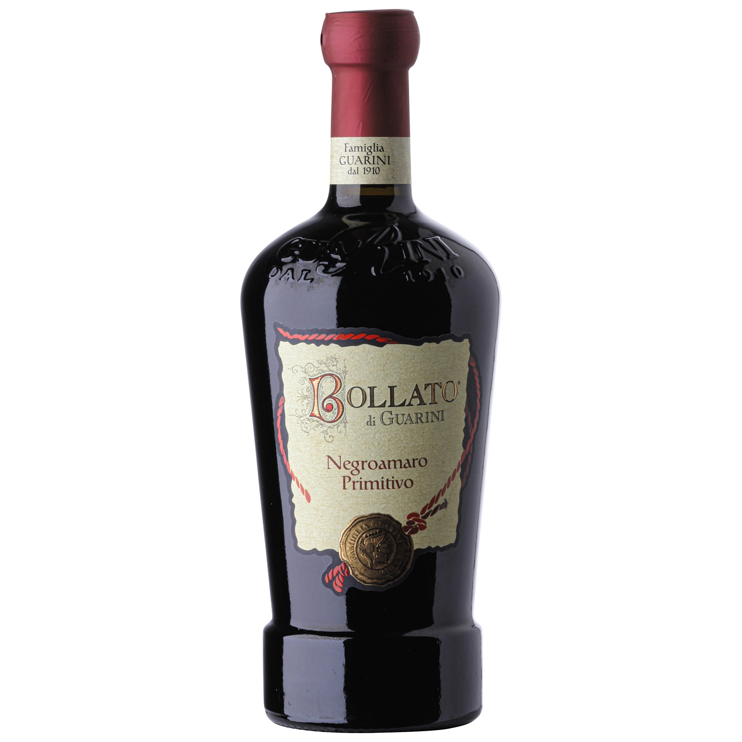 Vin d'Italie - Guarini - Negroamaro - Vin des Pouilles