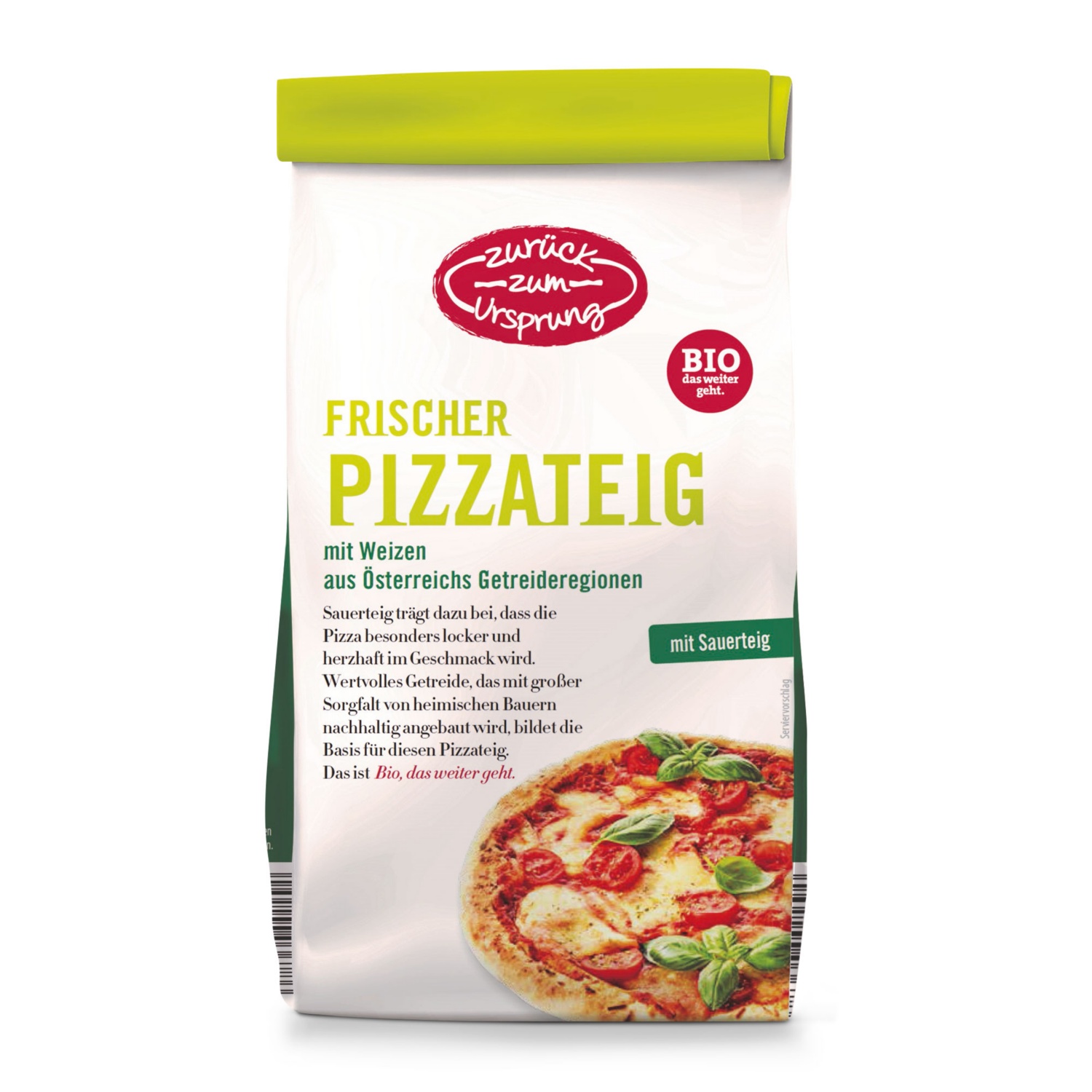 ZURÜCK ZUM URSPRUNG Teigkugel