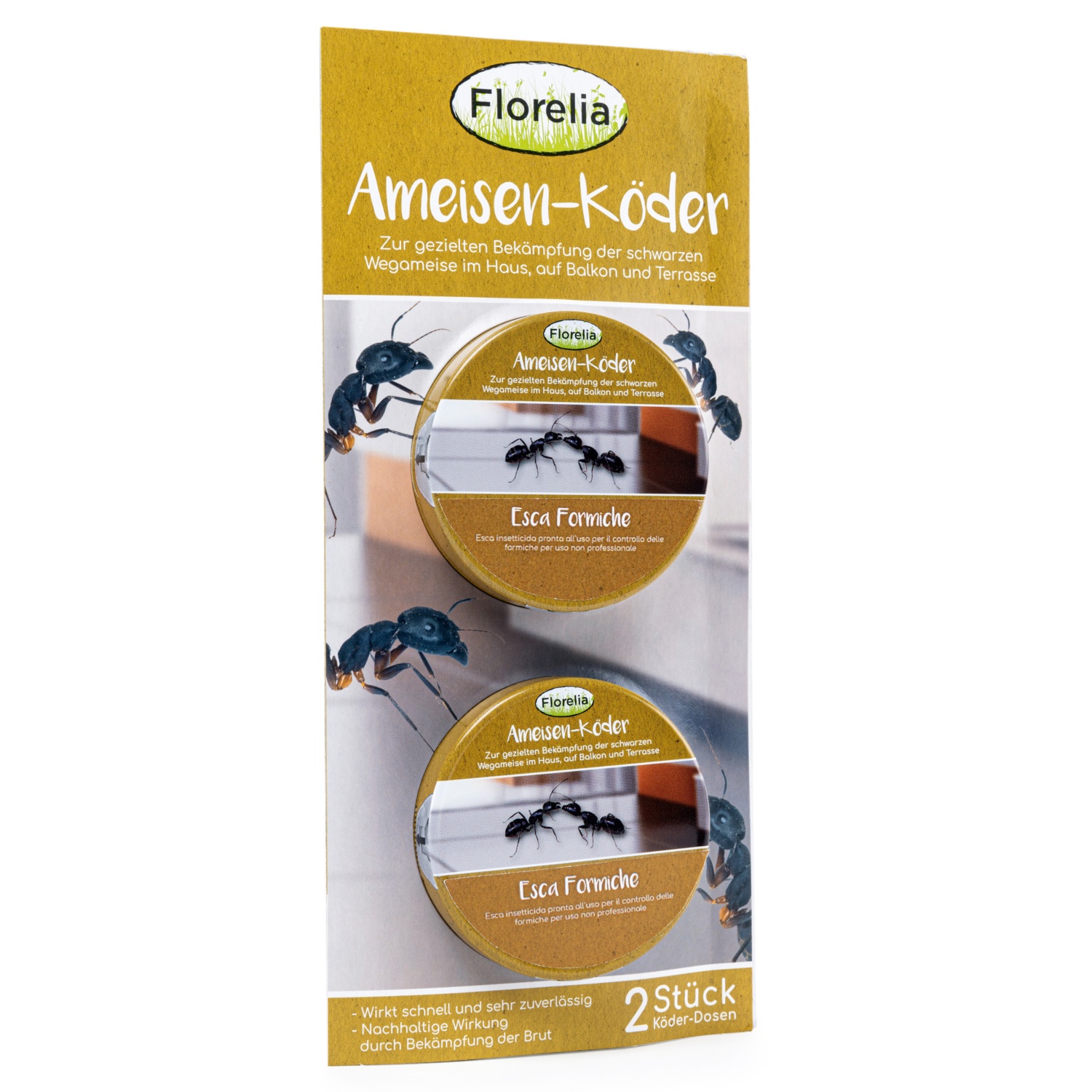 FLORELIA Ameisen-Köder, Doppelpkg.