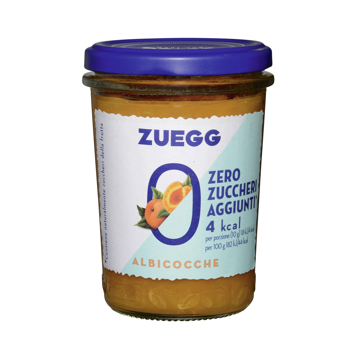 ZUEGG Confettura Zero Zuccheri aggiunti alle albicocche