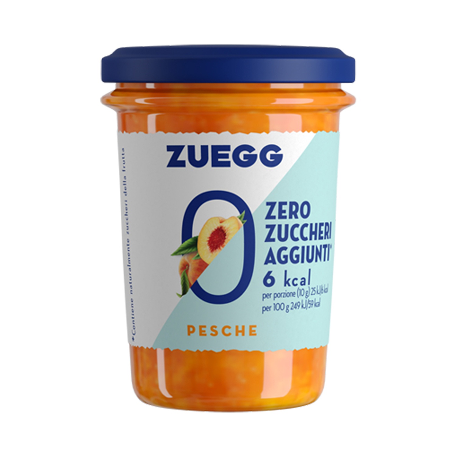 ZUEGG Confettura Zero Zuccheri aggiunti alle pesche