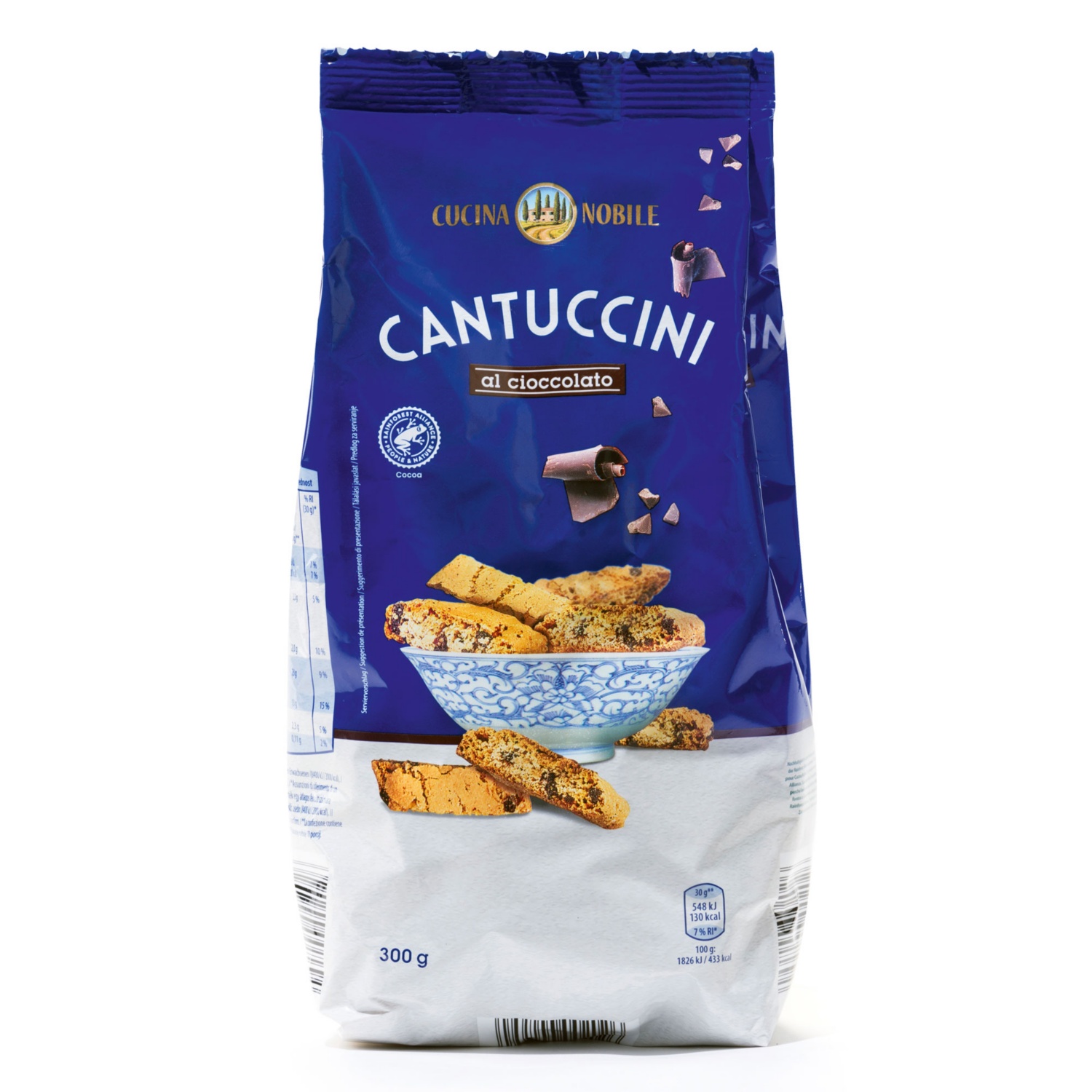 Cantuccini, Schokolade