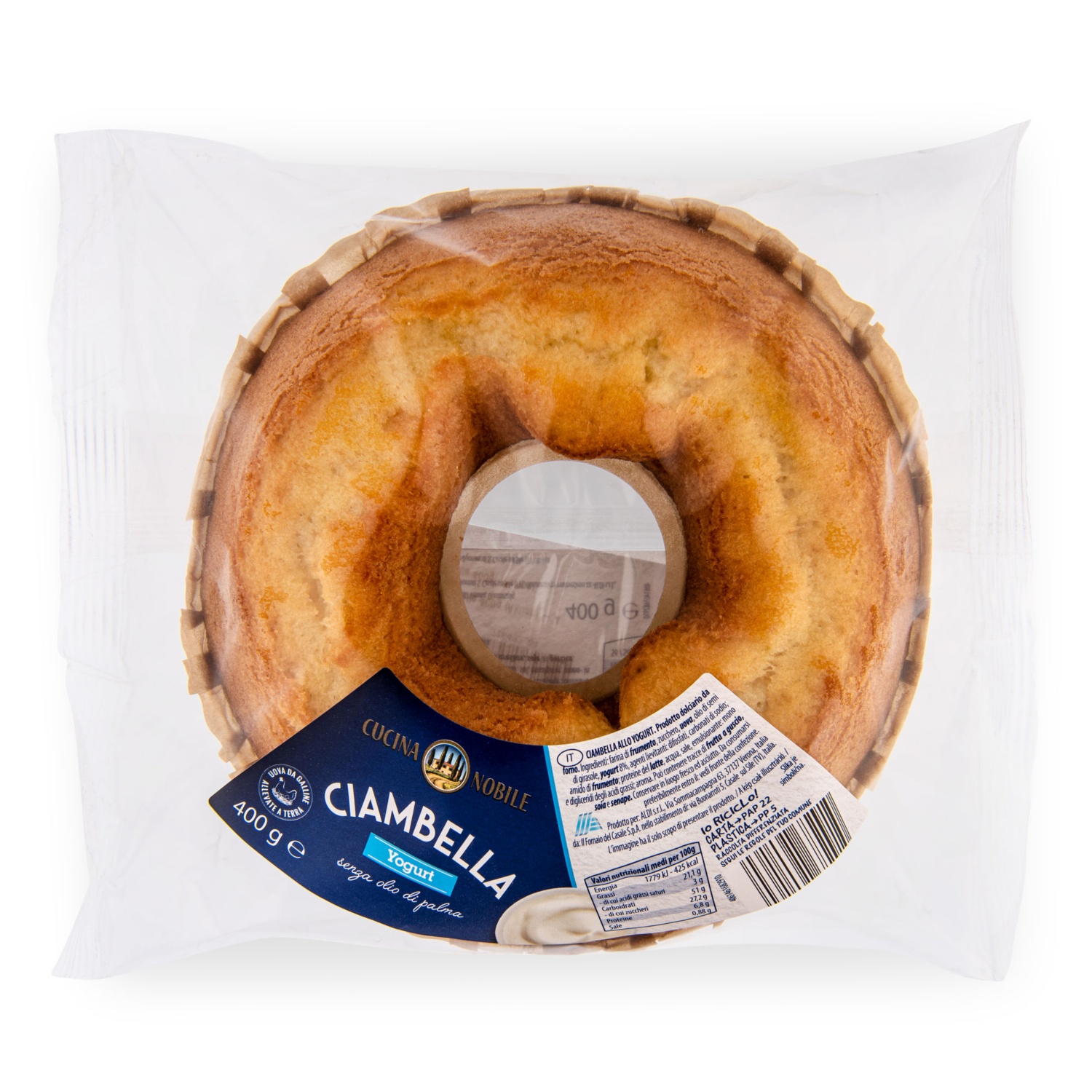 DOLCE NOBILE Ciambella, Joghurt