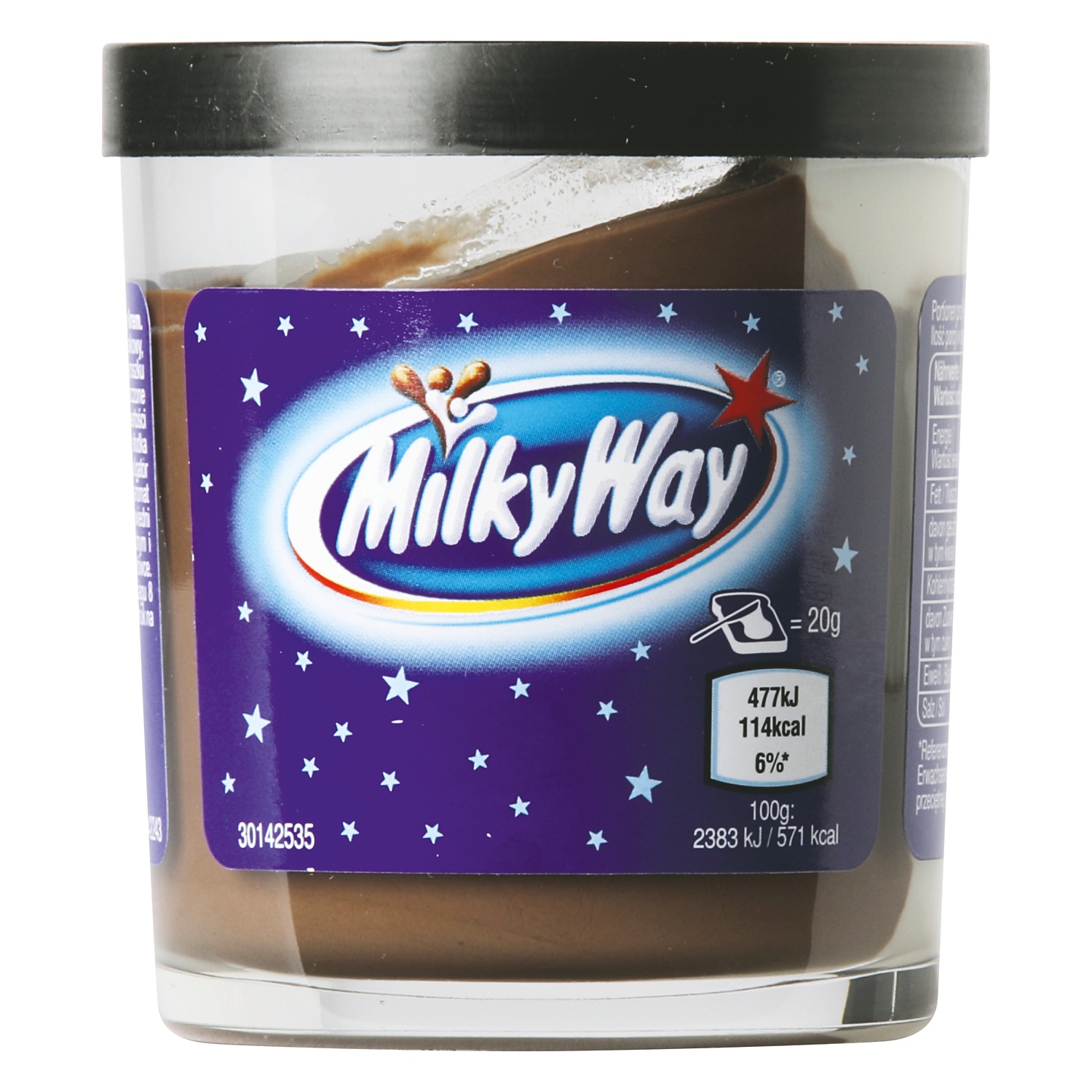 Pâte à tartiner, Milky Way