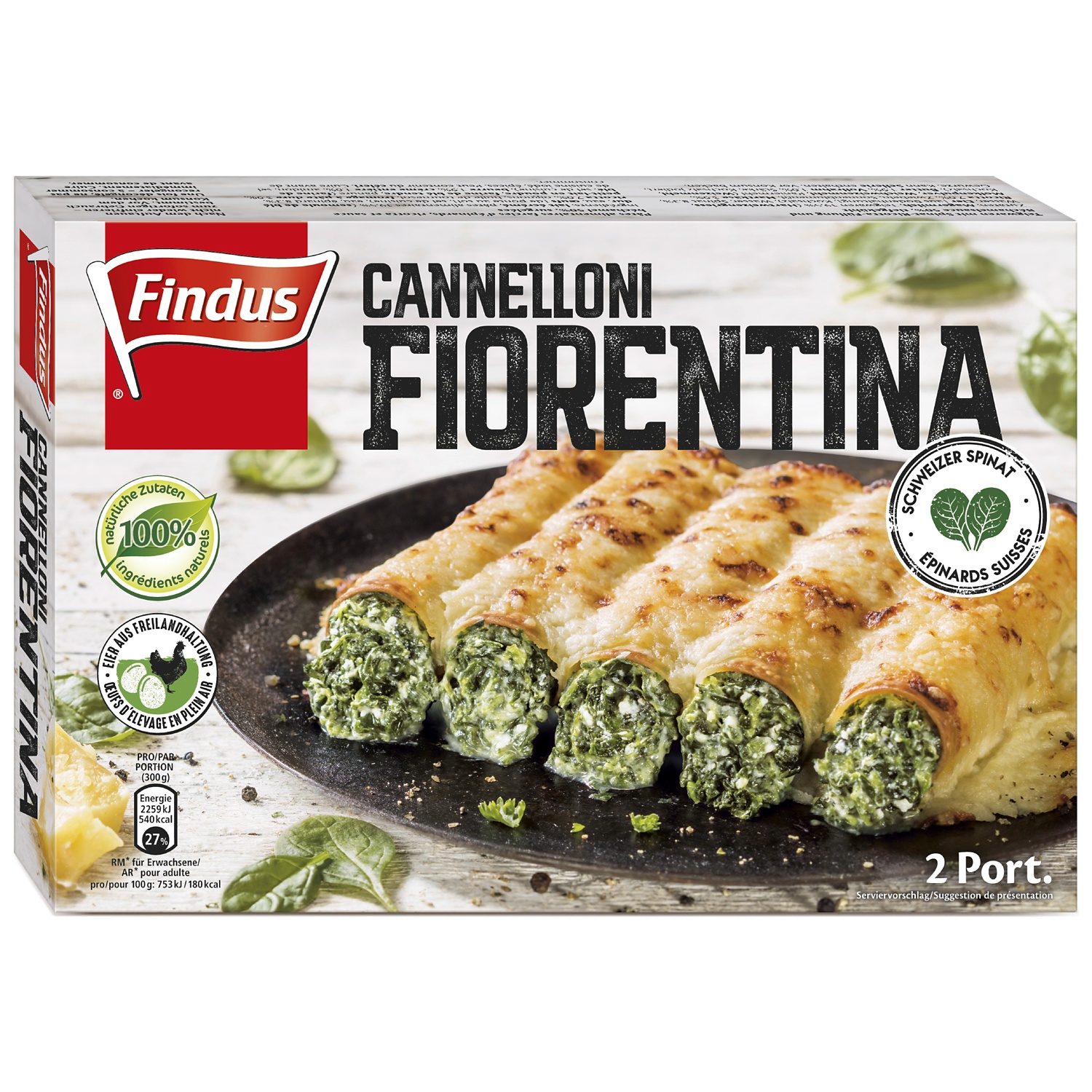 FINDUS Cannelloni, Fiore