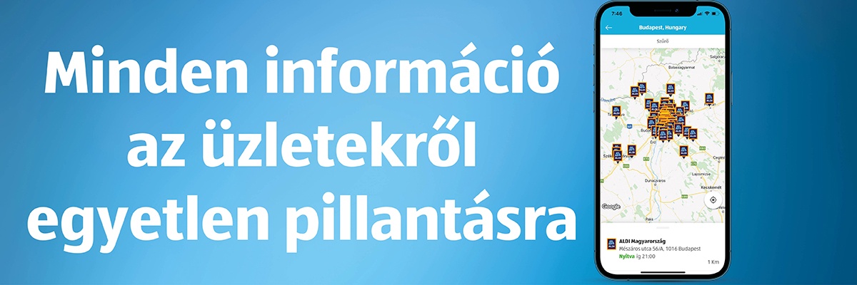 Minden információ az üzletekről egyetlen pillantásra