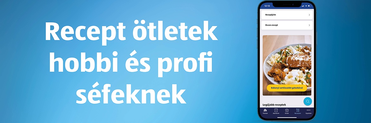Recept ötletek hobbi és profi séfeknek