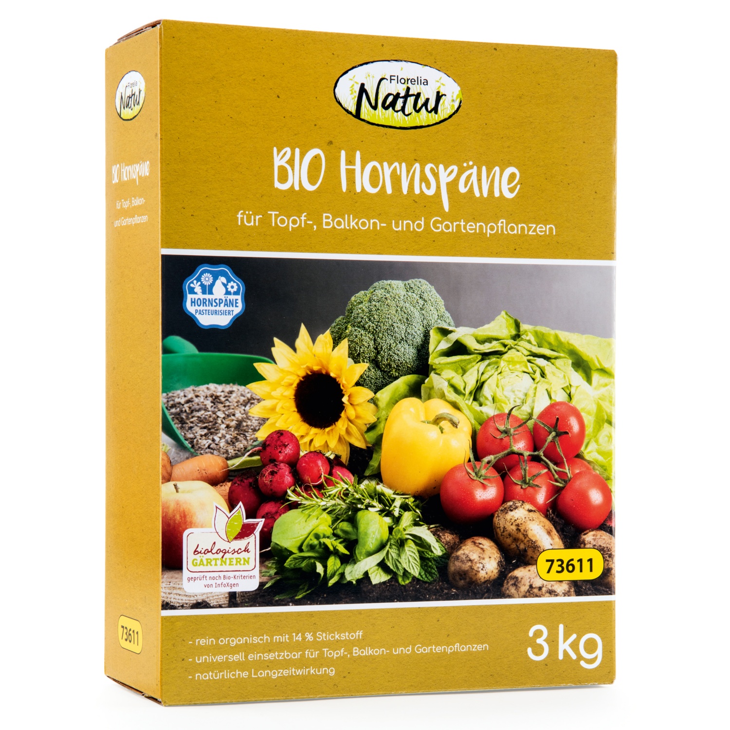 FLORELIA NATUR BIOHornspäne/BIOPferdedung HOFER