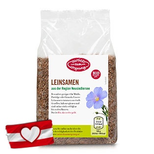 ZURÜCK ZUM URSPRUNG BIO Samenmischung, Leinsamen ganz