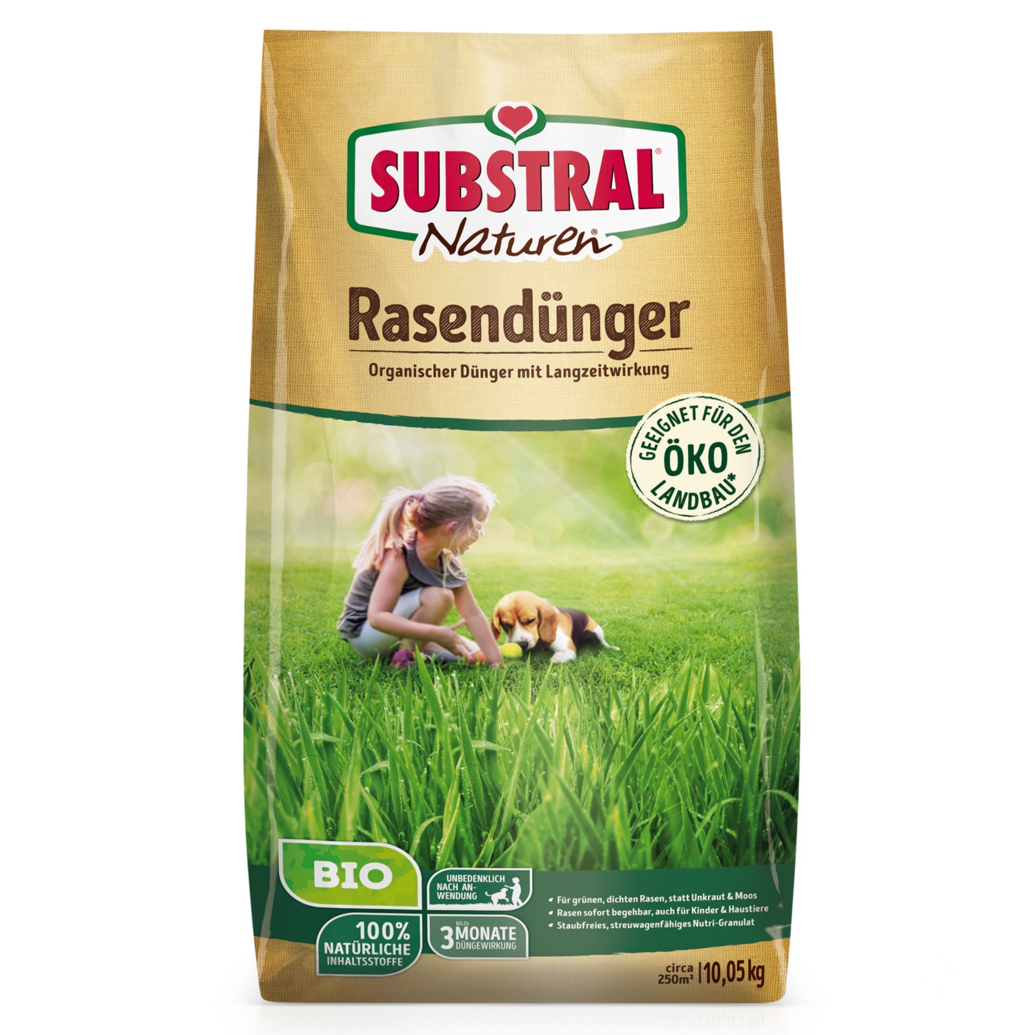 SUBSTRAL BIO-Rasendünger