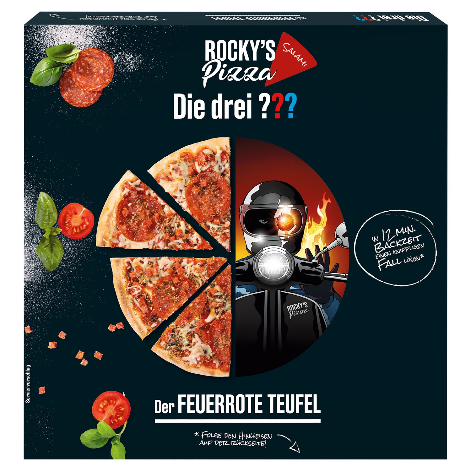 ROCKY'S PIZZA Die drei ??? Pizza 410 g