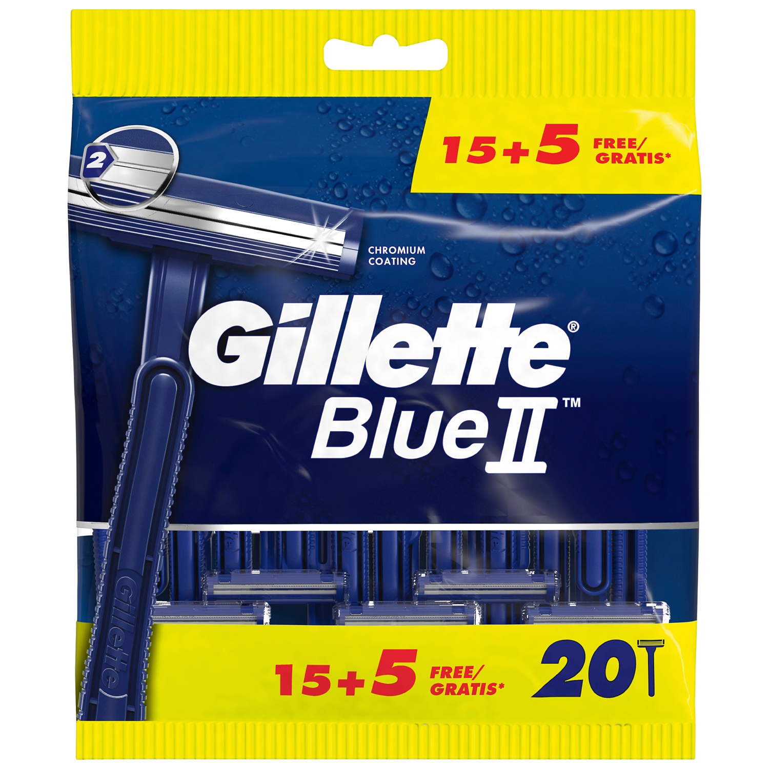 GILLETTE Einwegrasierer Blue II