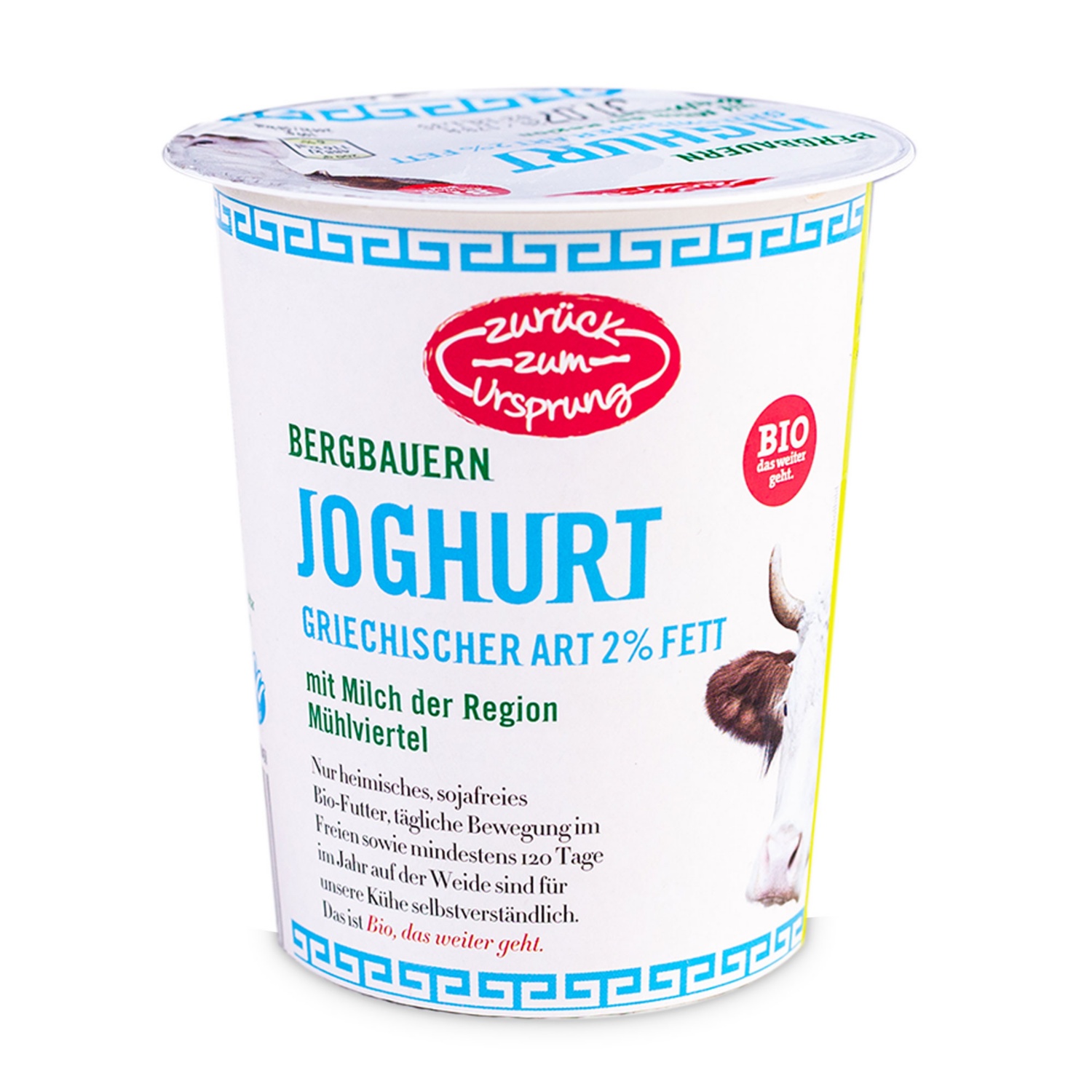 BIO-Joghurt griechische Art, 2% Fett