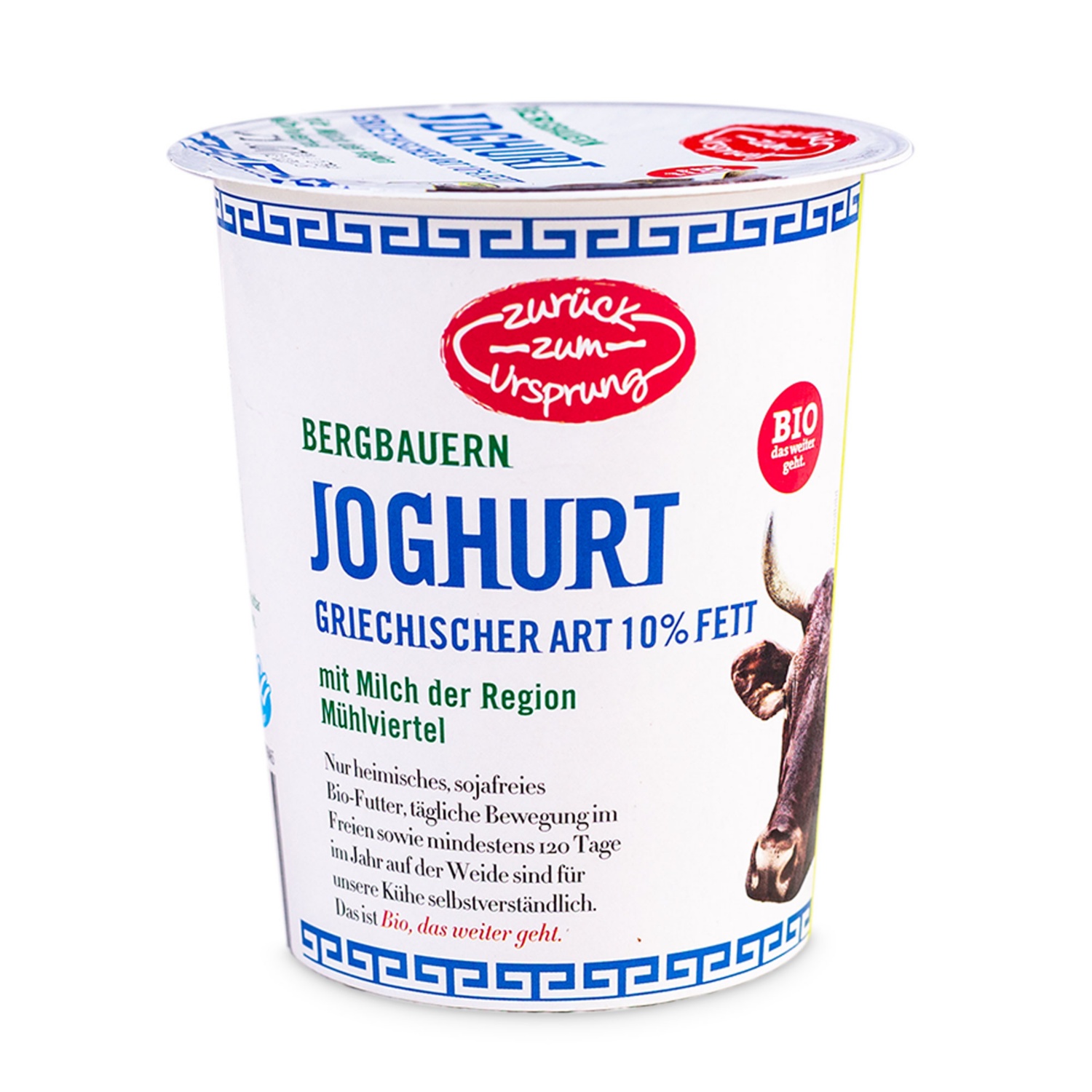 BIO-Joghurt griechische Art, 10% Fett