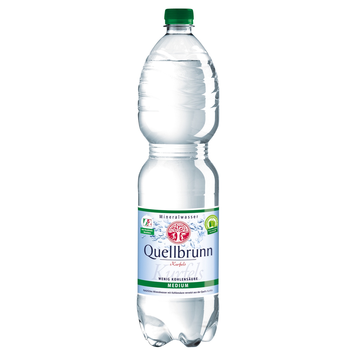 QUELLBRUNN Natürliches Mineralwasser 1,5 l