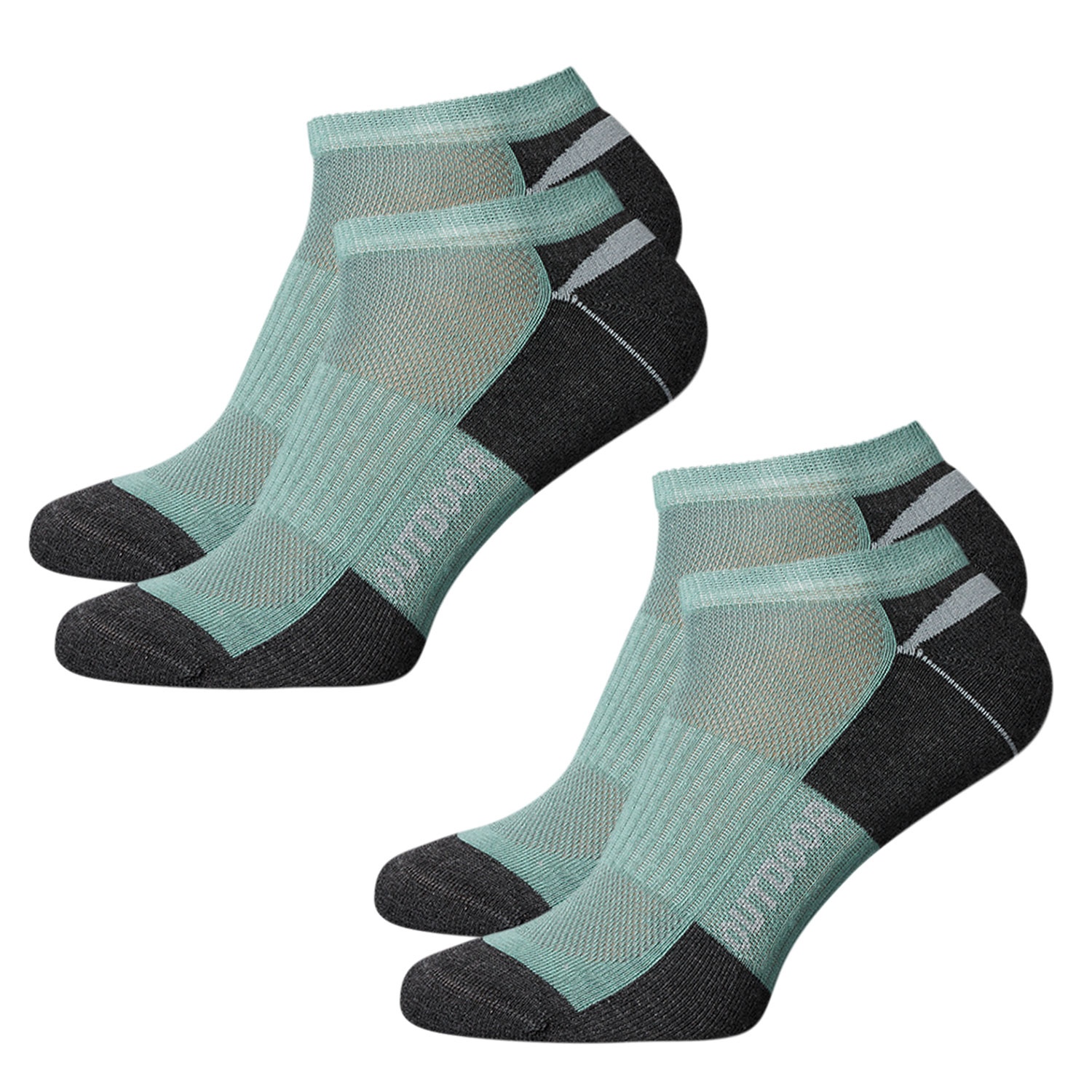 CRANE® Damen und Herren Outdoor-Sport-Socken, 2 Paar