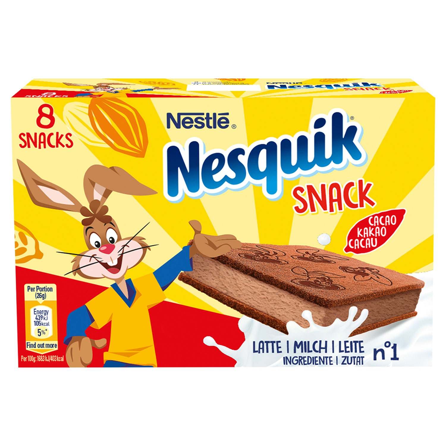 NESTLÉ® Nesquik® Snack 208 g