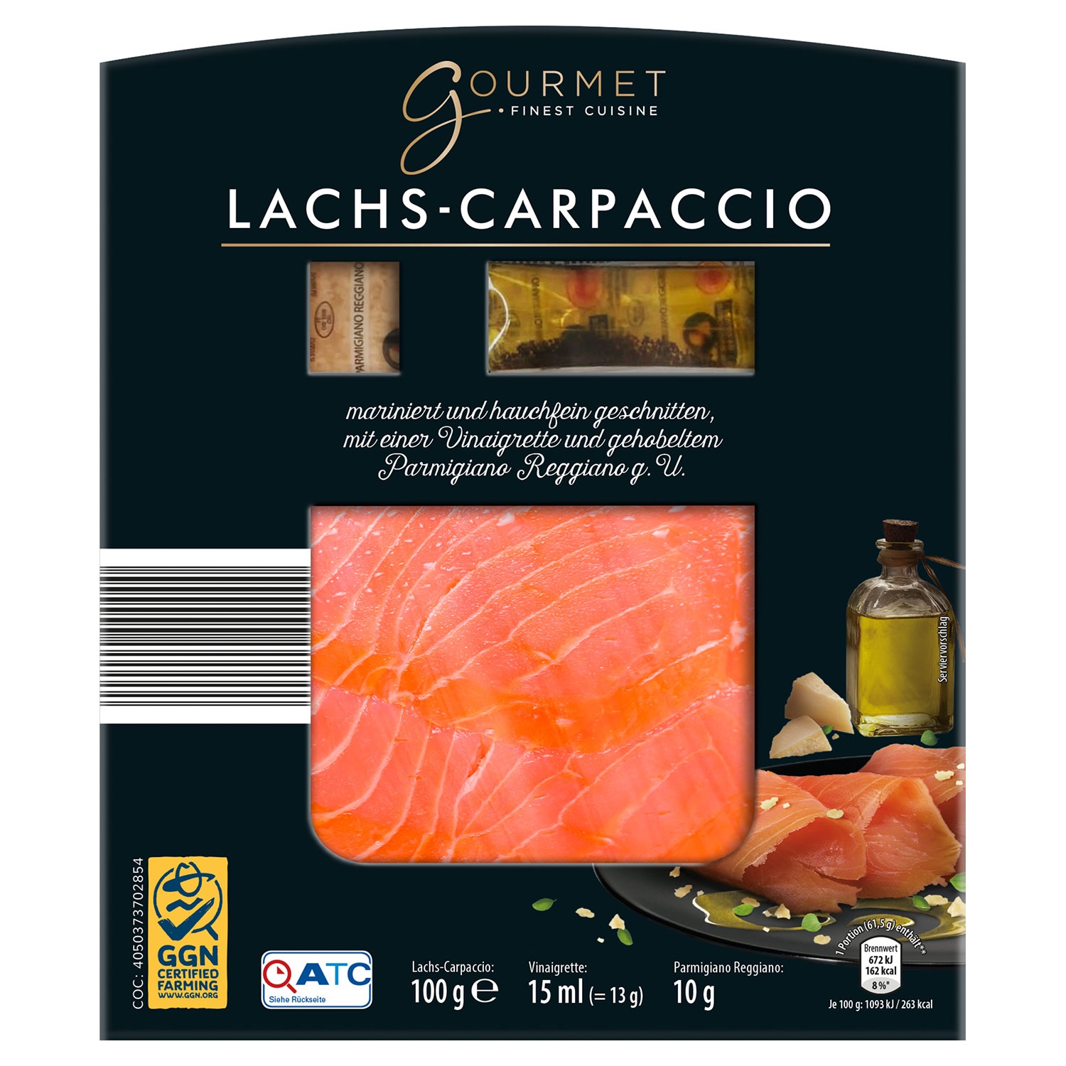 GOURMET FINEST CUISINE Lachs-Carpaccio 125 g