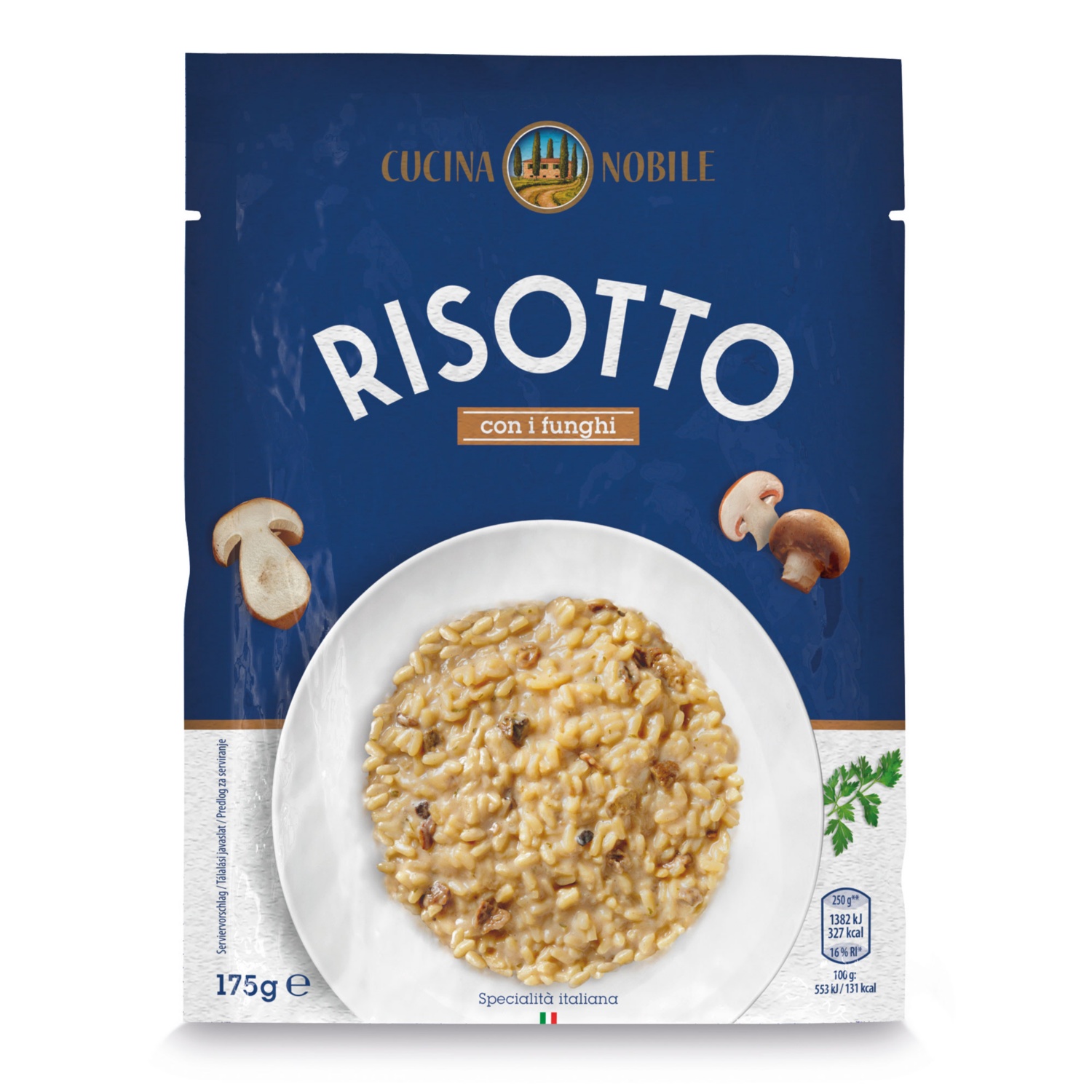 CUCINA NOBILE Risotto mit Geschmack, Steinpilz