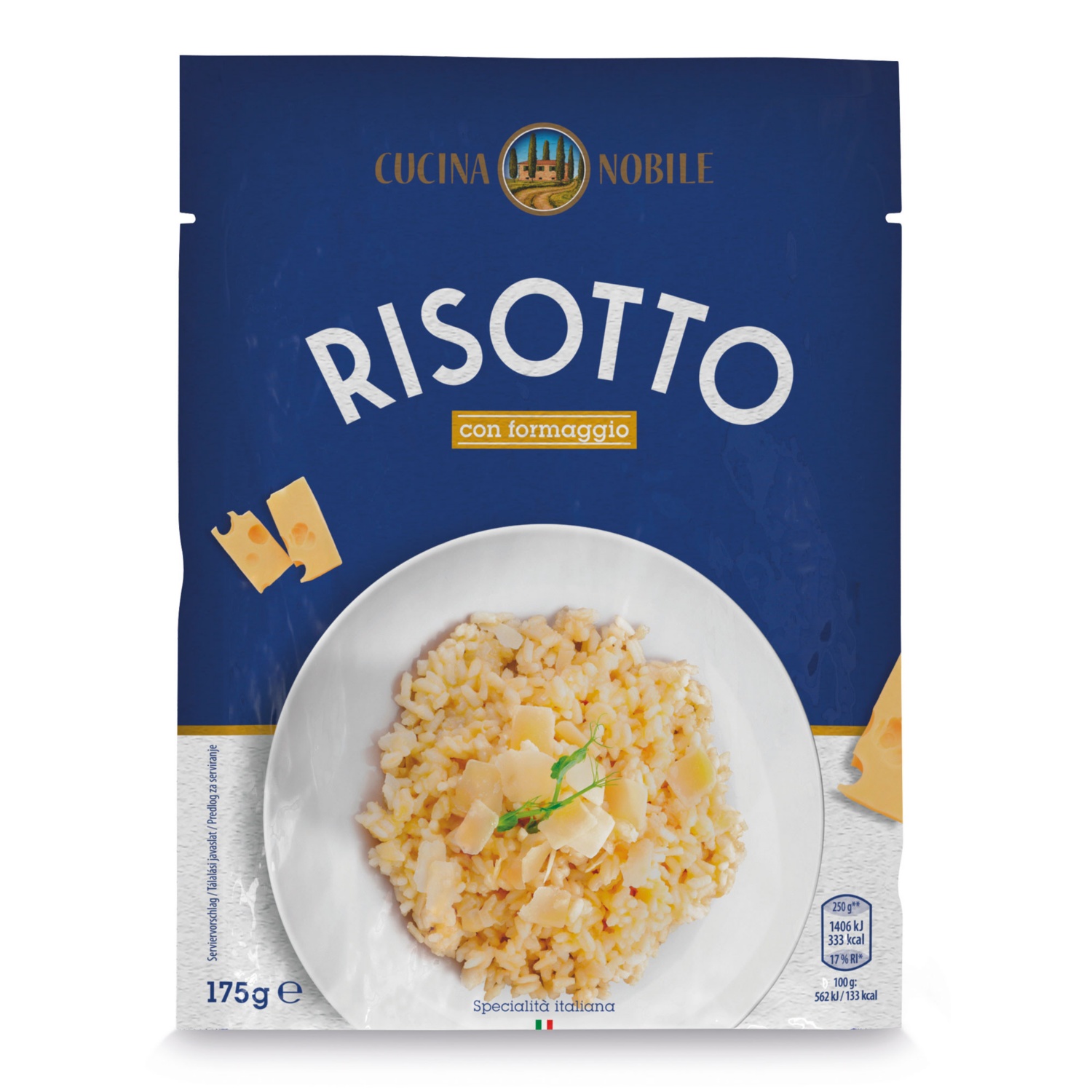 CUCINA NOBILE Risotto mit Geschmack, Käse