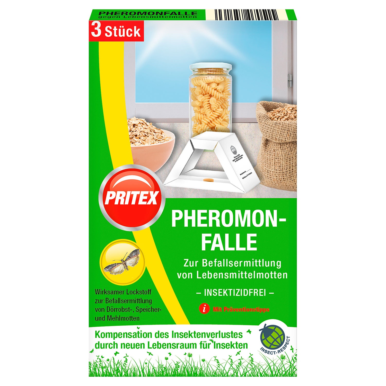 PRITEX Pheromonfalle, 3er-Packung