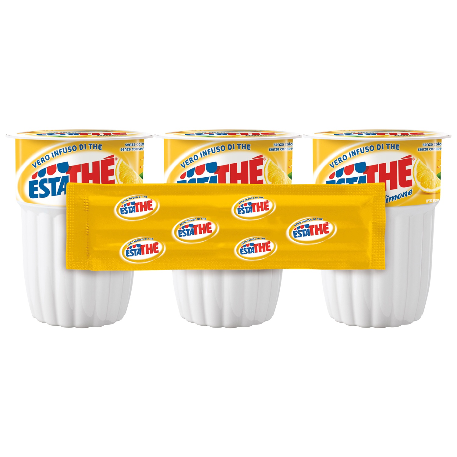 ESTATHE' THE' AL LIMONE BICCHIERE 200 ML X3 (24 IN A BOX)