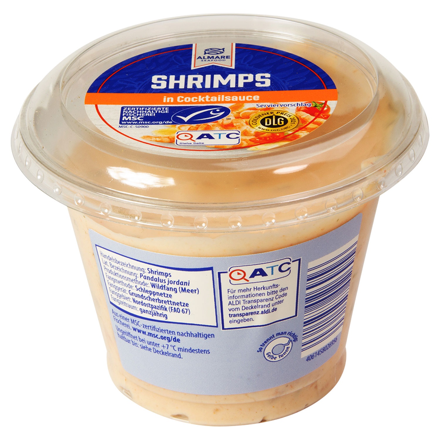 ALMARE SEAFOOD Shrimps-Salat 200 g