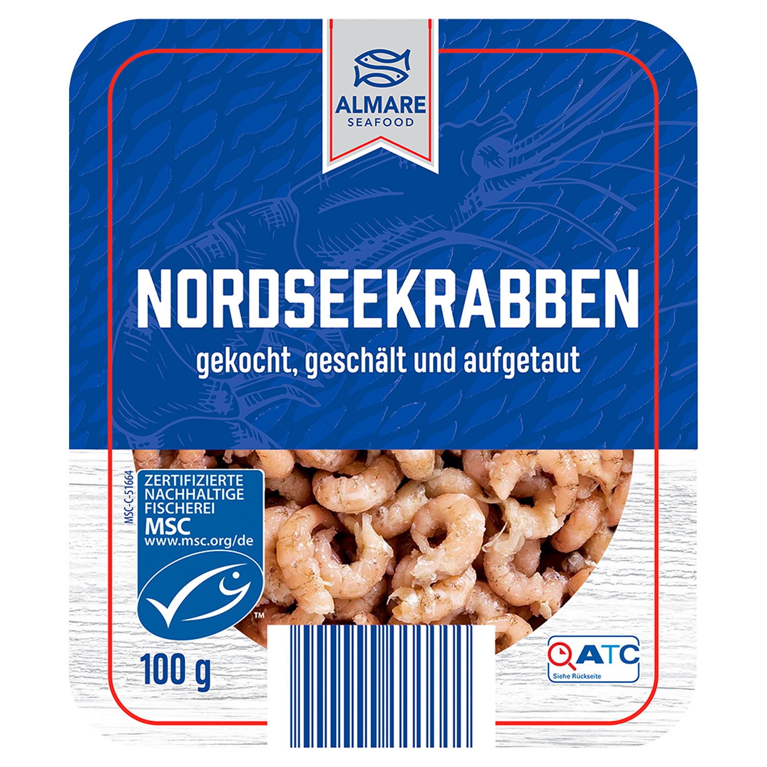 ALMARE Nordseekrabben 100 g ALDI SÜD