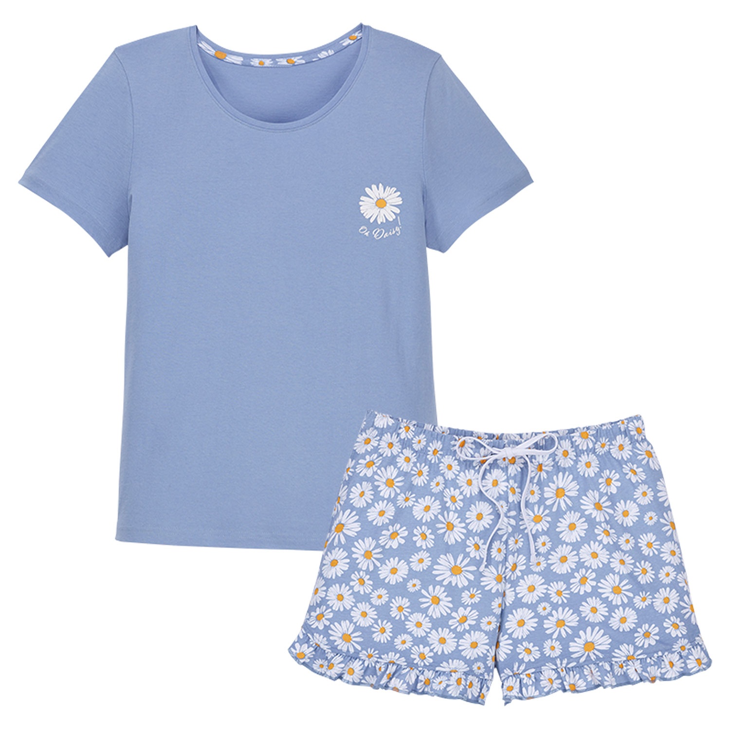 BLUE MOTION Damen Sommer-Shorty-Pyjama