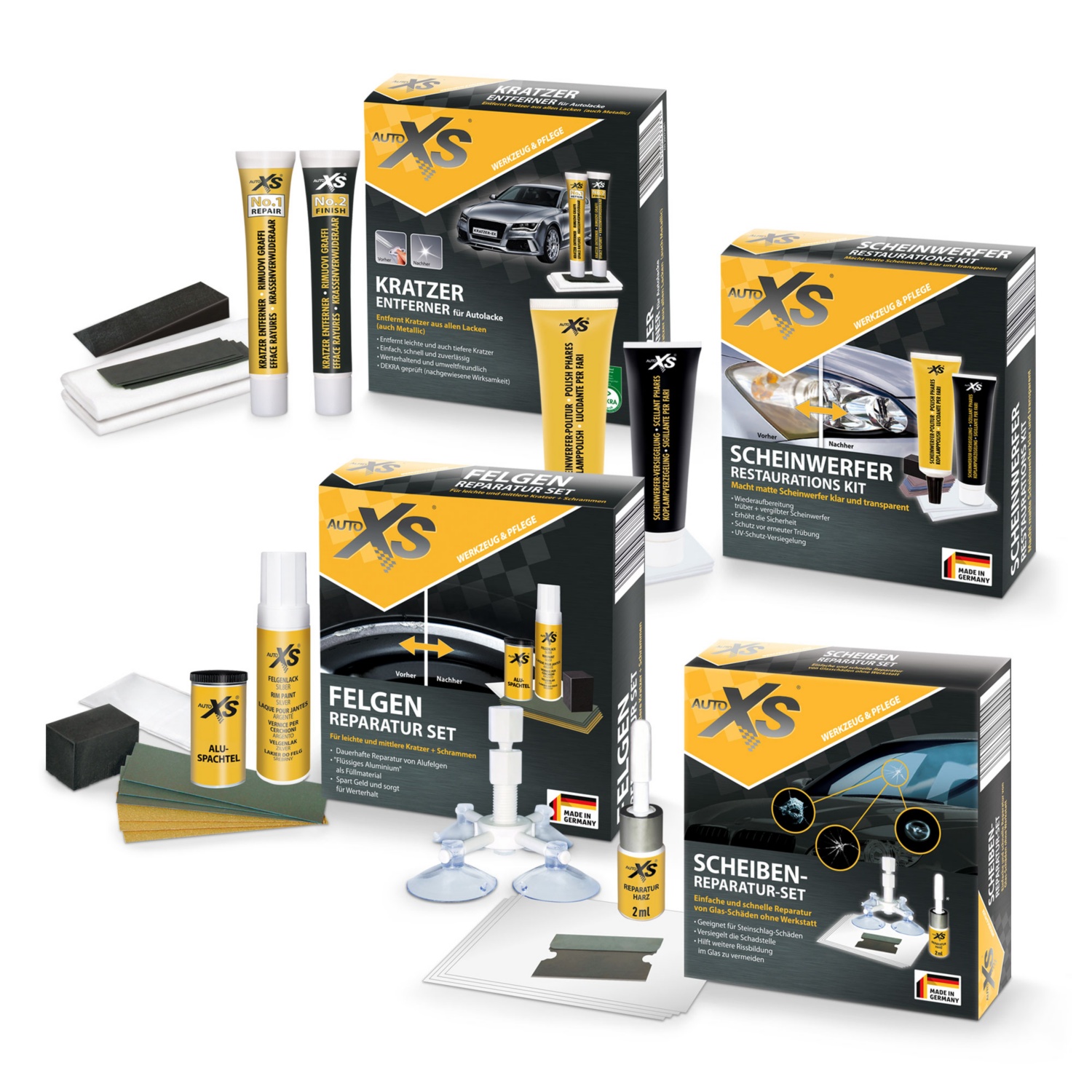 AUTO XS Auto-Reparatur-Set