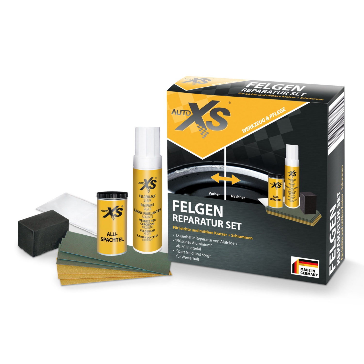 AUTO XS AutoReparaturSet, Felgen HOFER