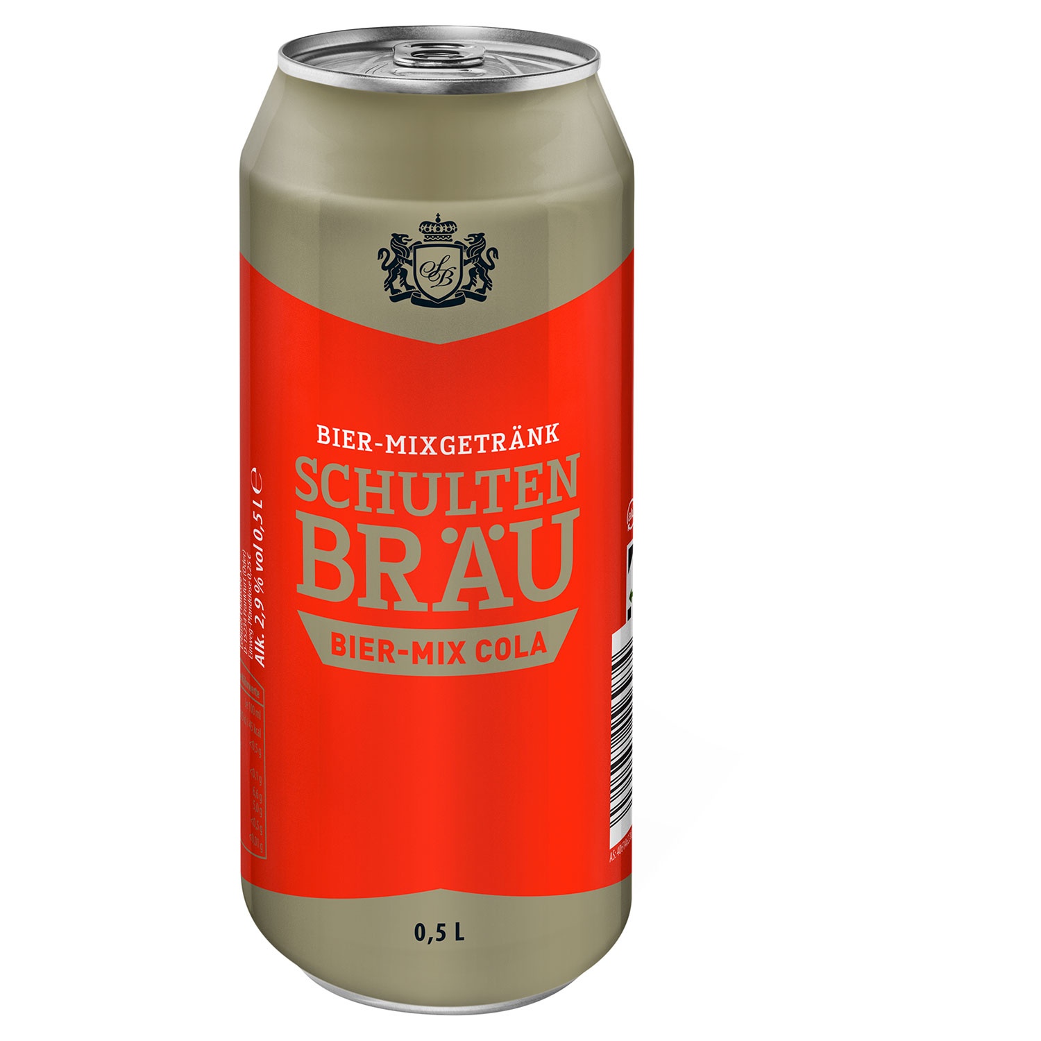 SCHULTENBRÄU Bier-Mix Cola Dose 0,5 l