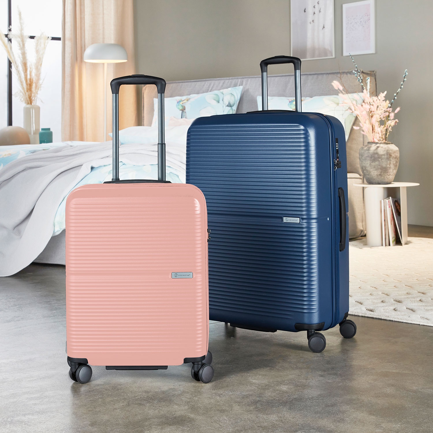 LIVE IN STYLE Leichtes Trolley Boardcase ALDI SUD