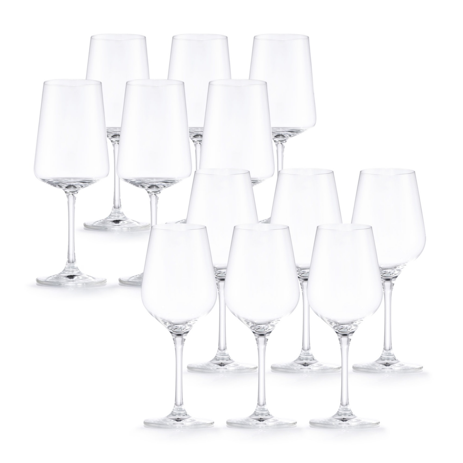 CROFTON Weißweingläser-Set, 6-teilig