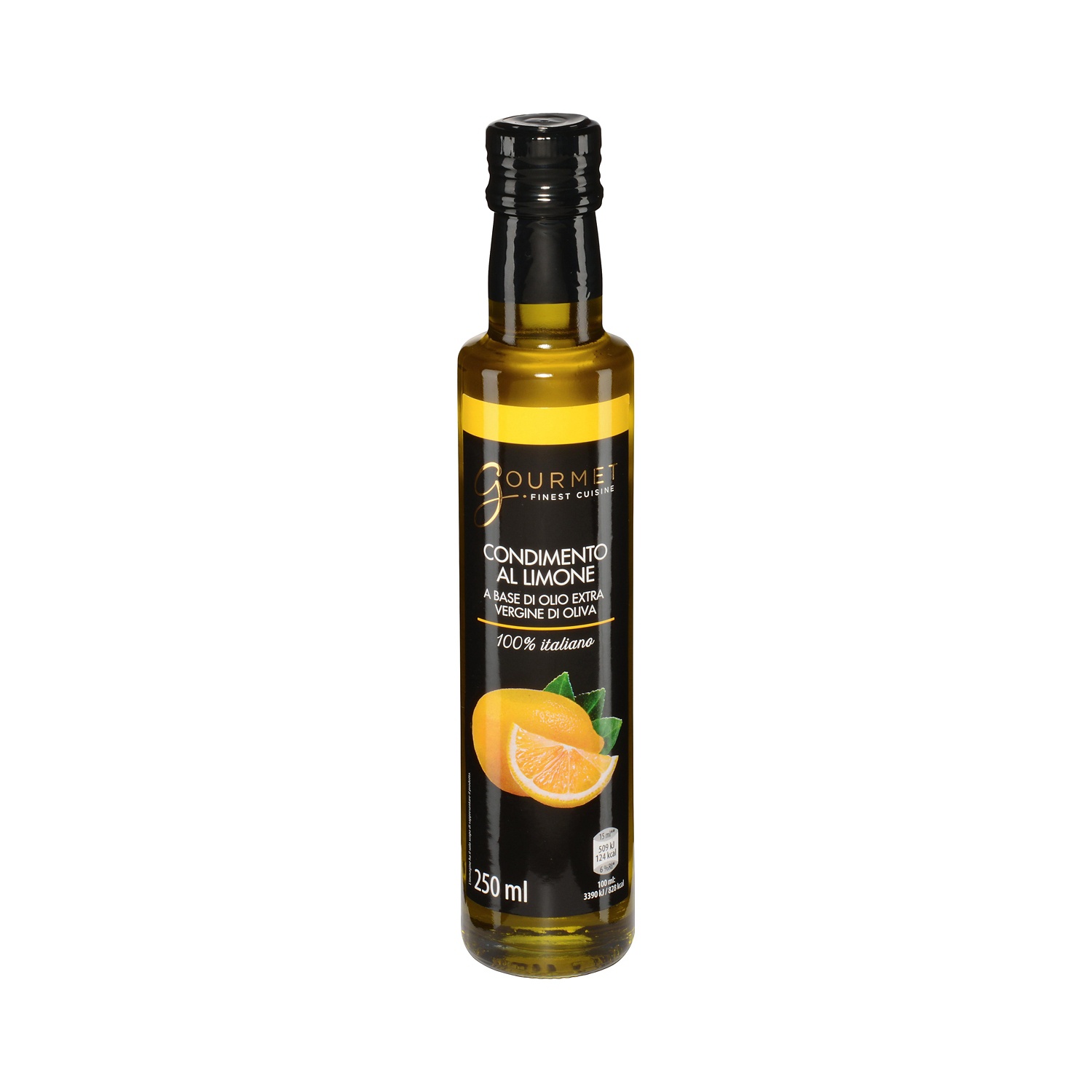 GOURMET Olio extravergine aromatizzato al limone