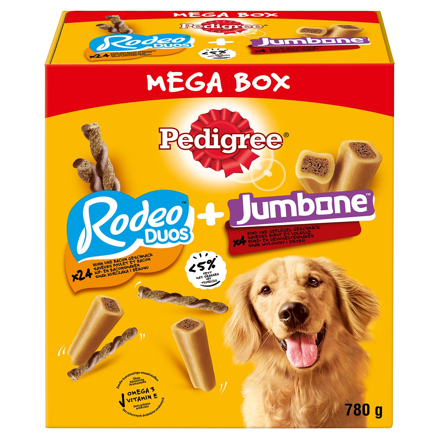 PEDIGREE® Hundesnacks 780 g