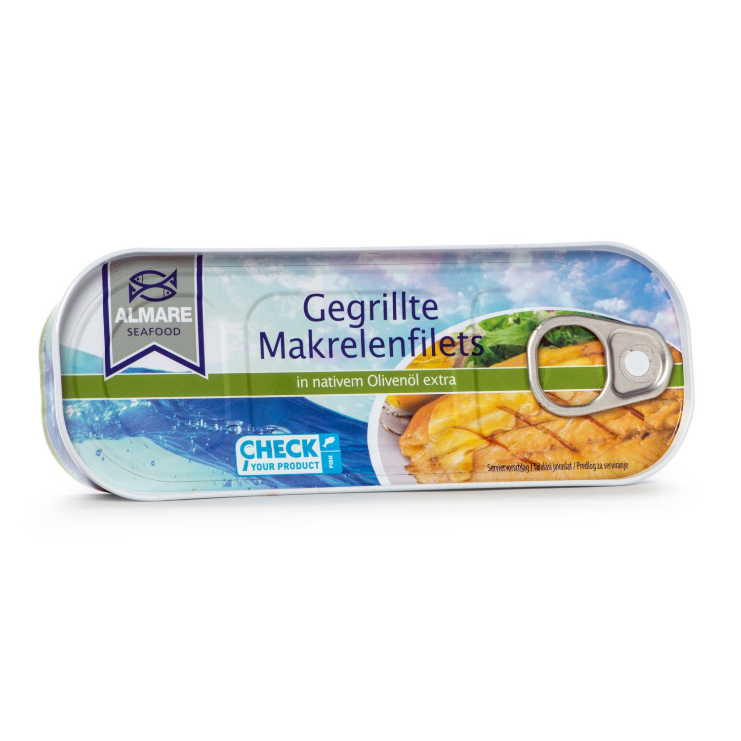 ALMARE SEAFOOD Gegrillte Makrelenfilets, Olivenöl