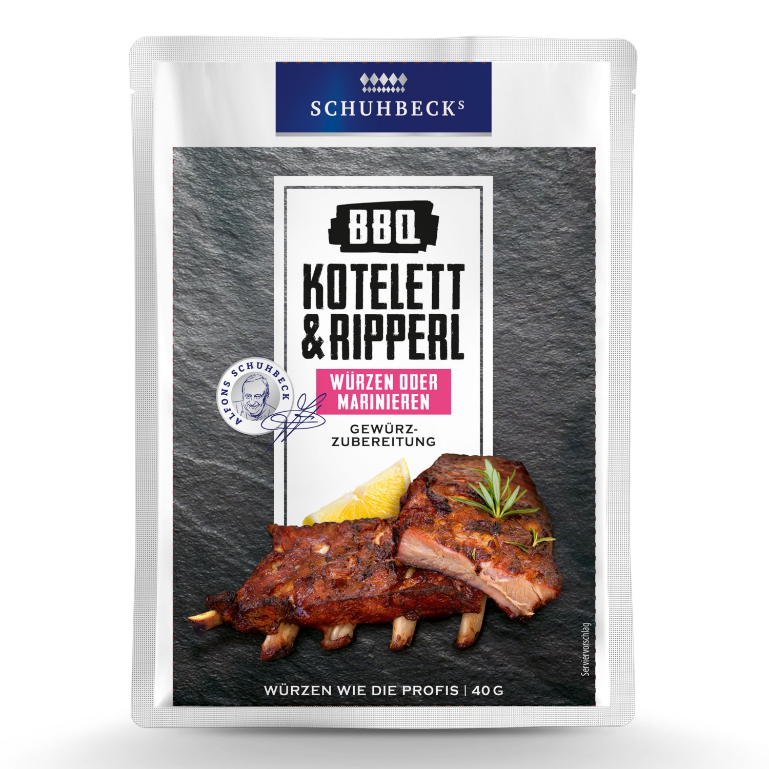 SCHUHBECK'S BBQ-Gewürze, Kotelett & Ripperl
