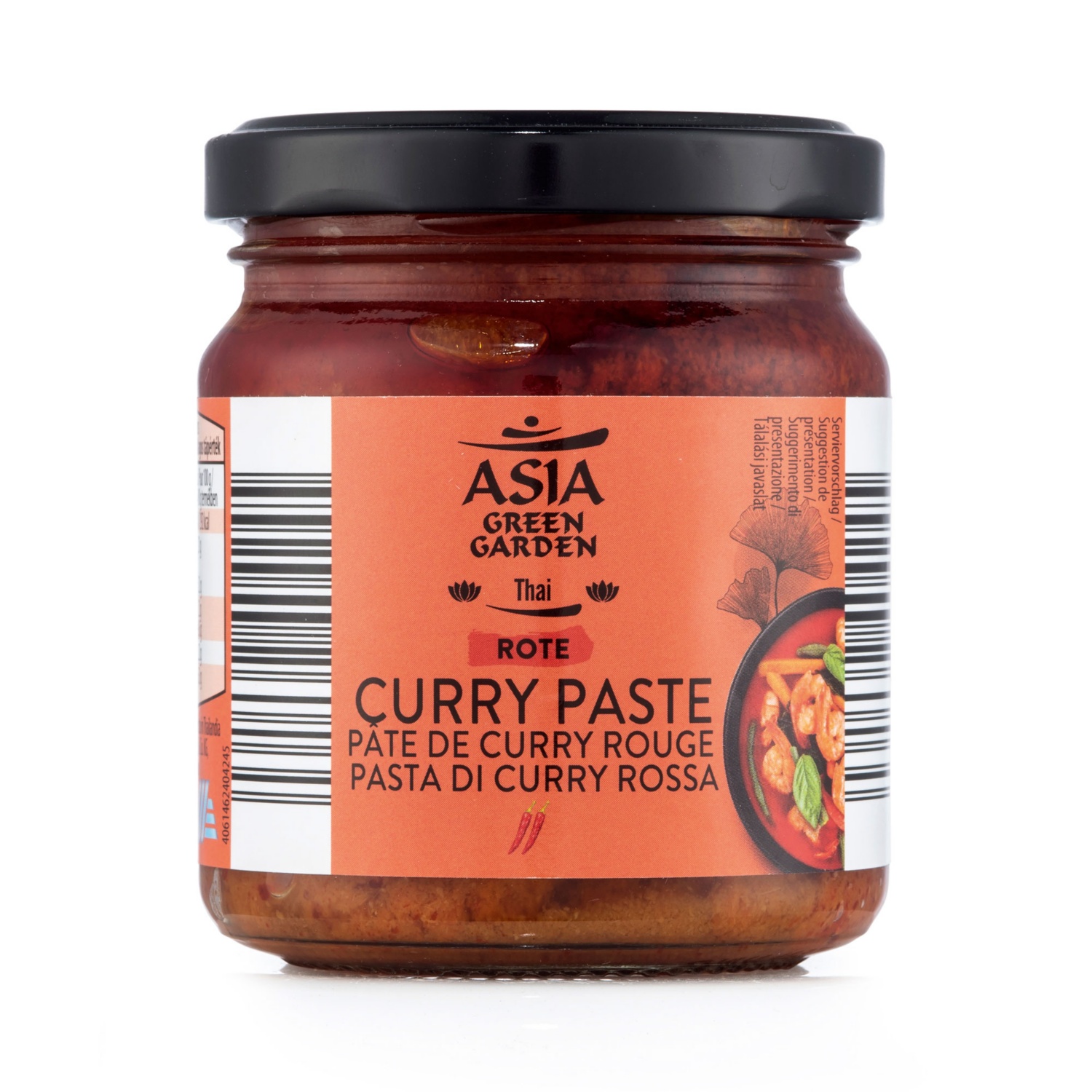 ASIA GREEN GARDEN Curry Paste, Rot