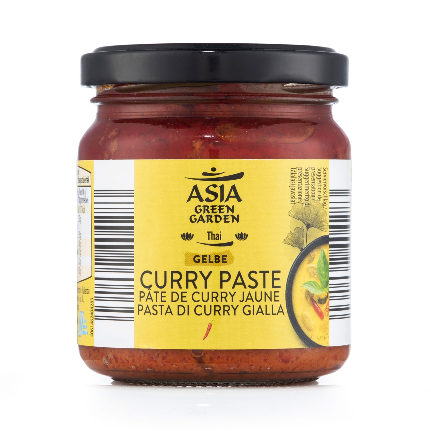 ASIA GREEN GARDEN Pasta di curry, giallo