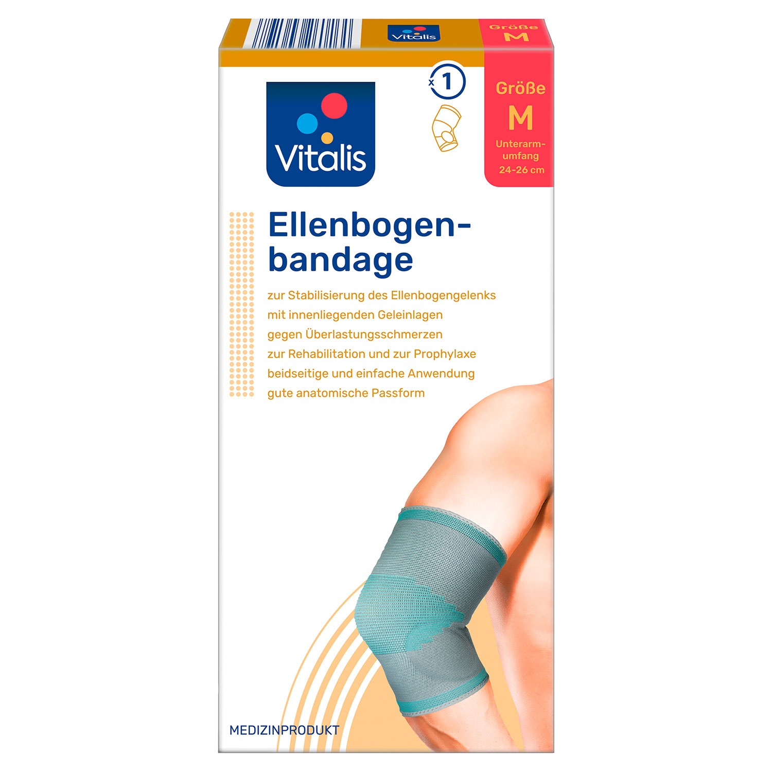 VITALIS® Knie- oder Ellenbogenbandage