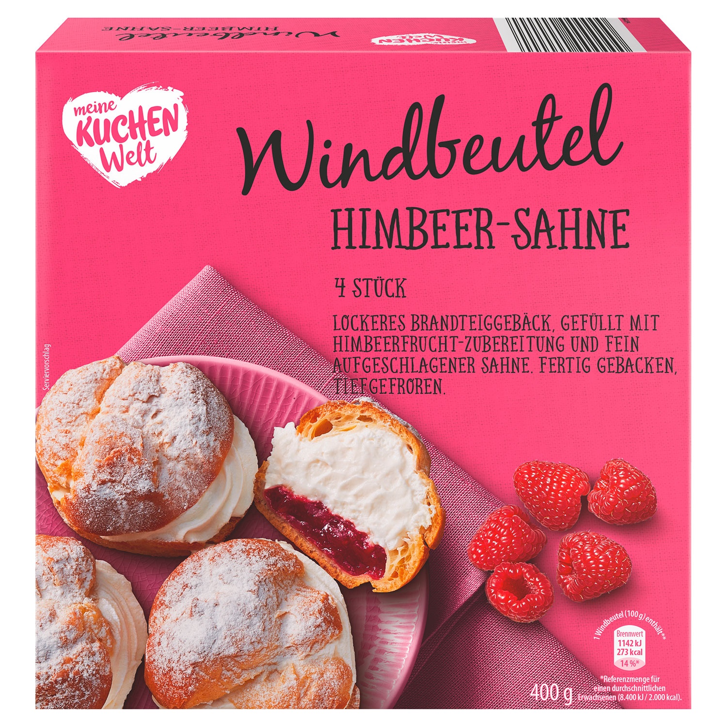 MEINE KUCHENWELT Windbeutel 400 g ALDI SÜD