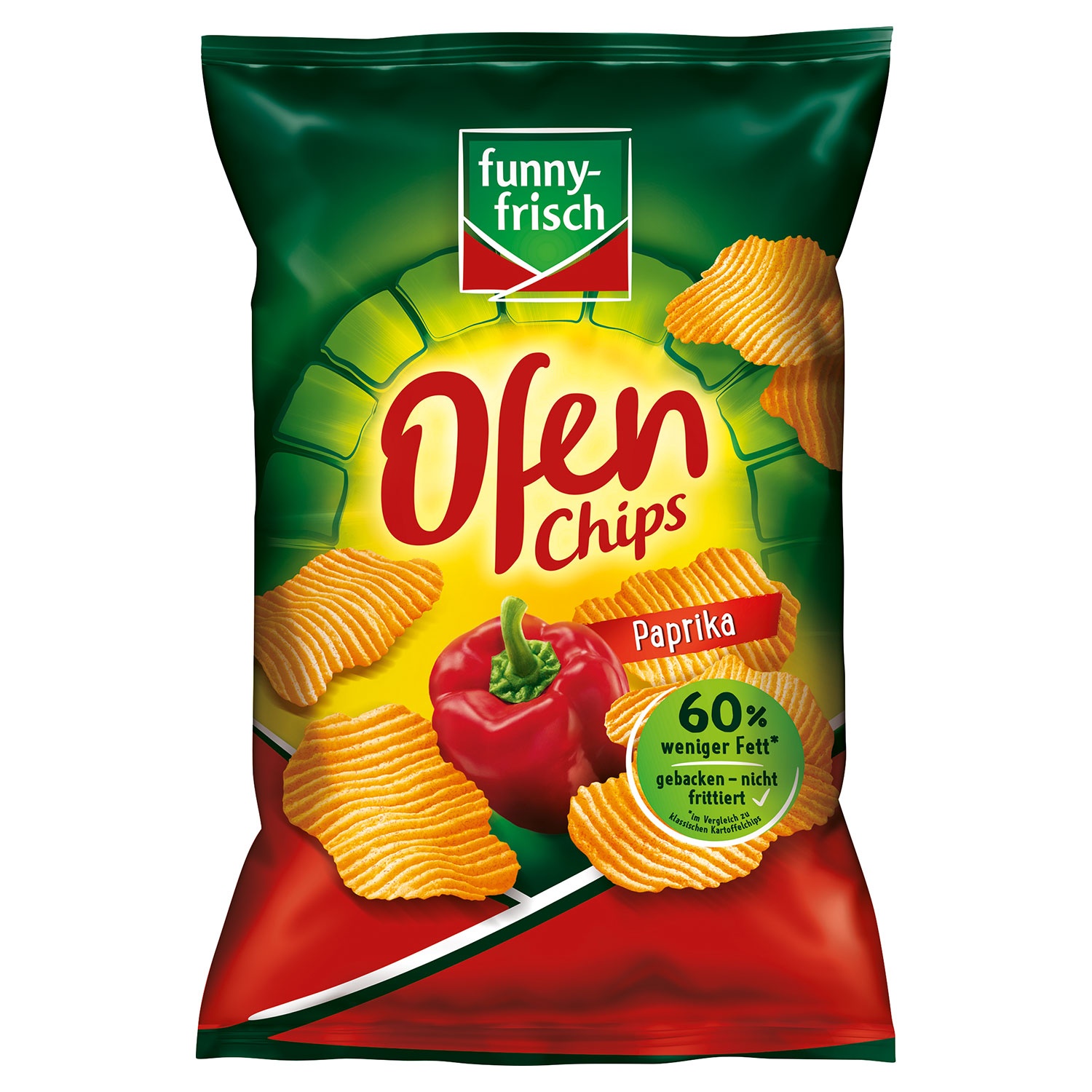 FUNNY-FRISCH Ofen Chips oder Riffels 150 g