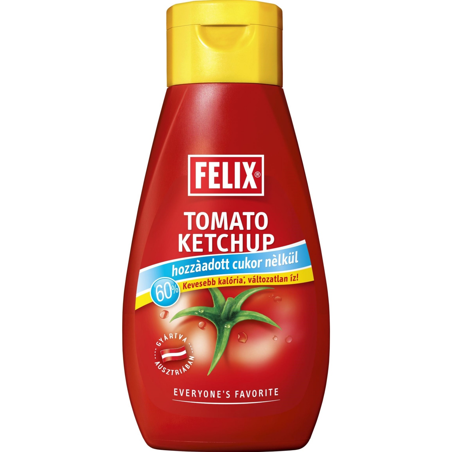 FELIX Ketchup, 435 g, hozzáadott cukor nélkül