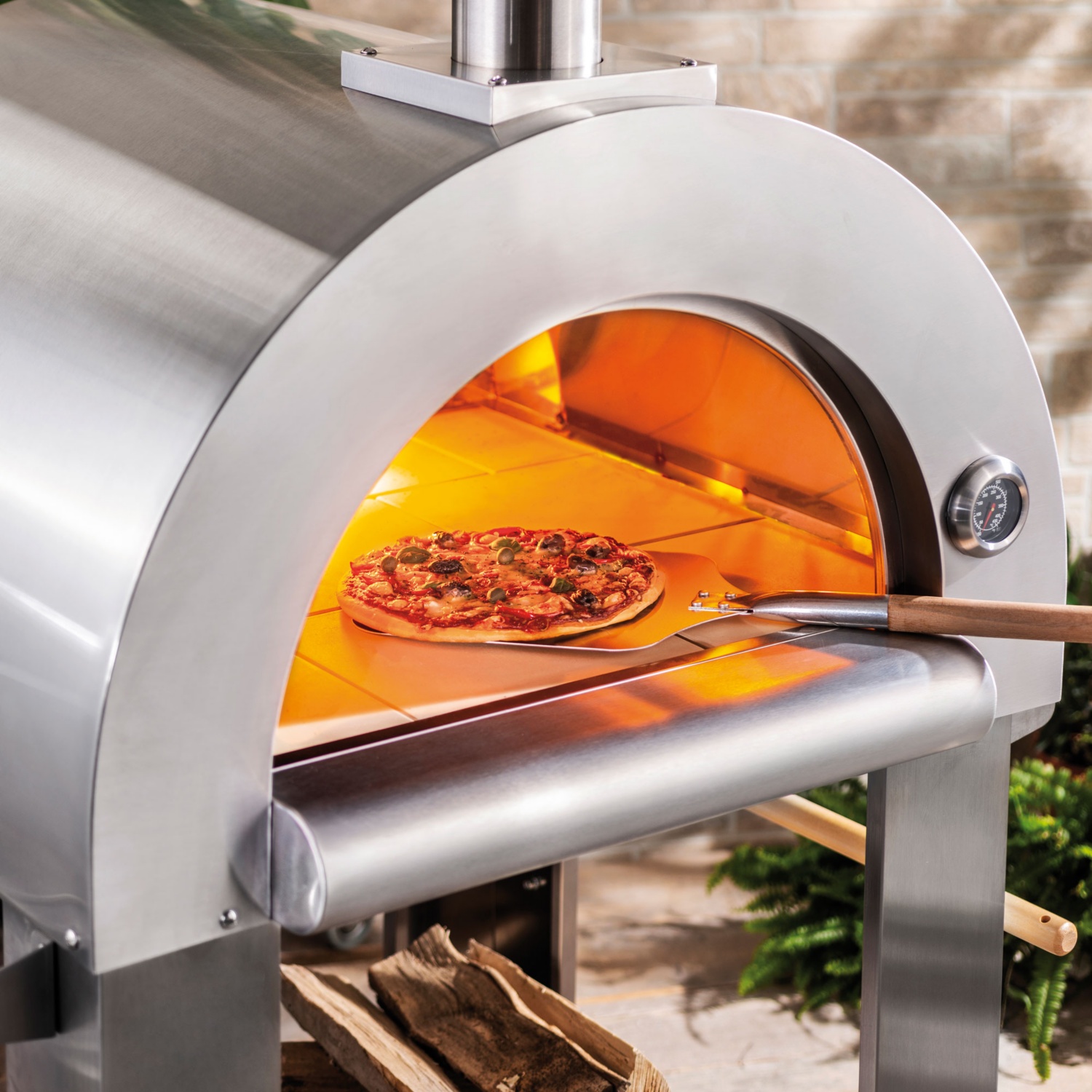 FIREKING Forno per pizza in acciaio inossidabile